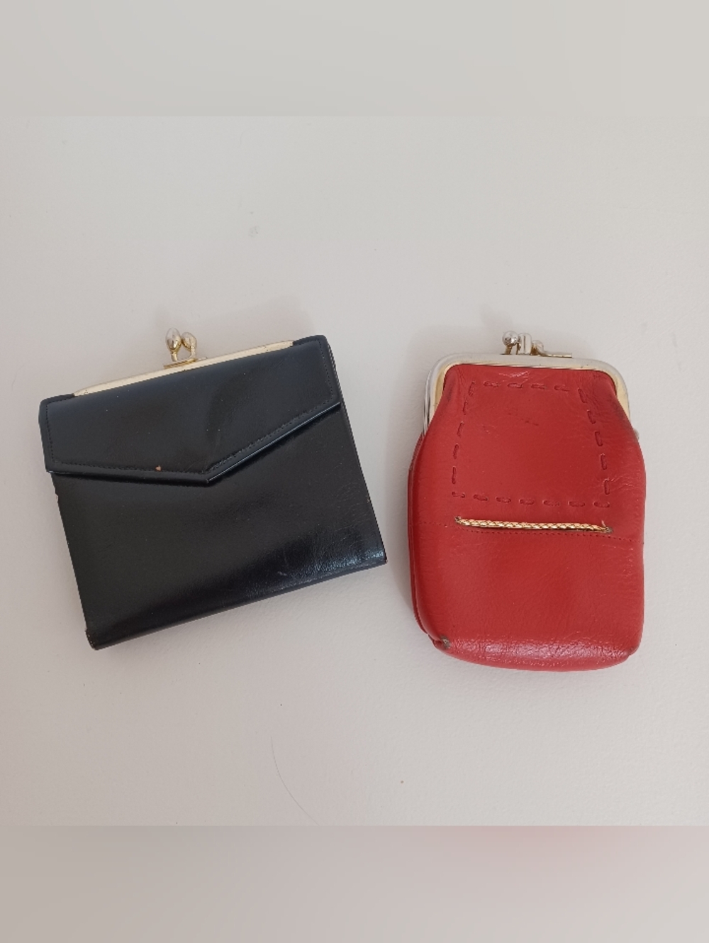 Mixed Brands Vintage Bundle Wallet Bags Pouches Collection Old World SET OF 9 - Picture 4 of 16